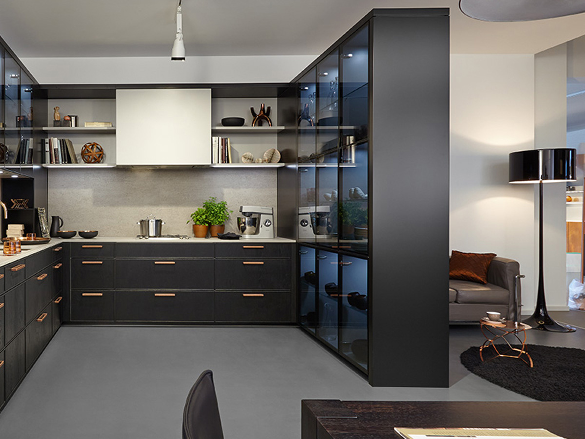 Открытые Шкафы На Кухне Дизайн Фото