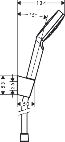 Crometta 1 jet Proter Set, 1,60m