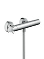 Thermostatic shower mixer for exposed installation