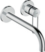 Tek Kollu Lavabo Bataryası Ankastre Montaj için Loop Volan Duvara Monte 225