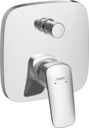 Tek kollu banyo bataryası ankastre montaj