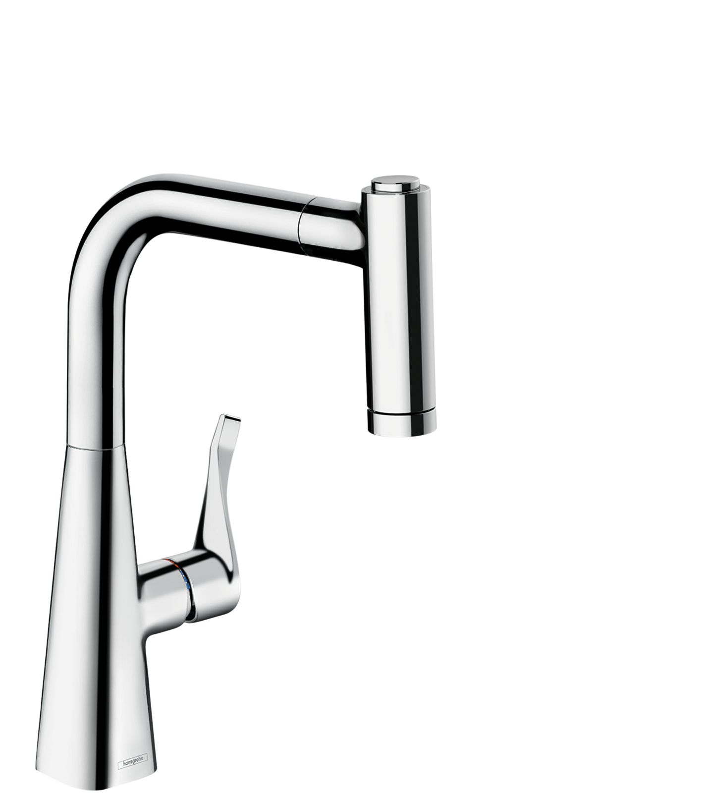 使い勝手の良い】 31815004 <BR>ハンスグローエ Hansgrohe <BR>フォーカス <BR>シングルレバーハイスパウト<BR> 引出式キッチンシャワー混合水栓