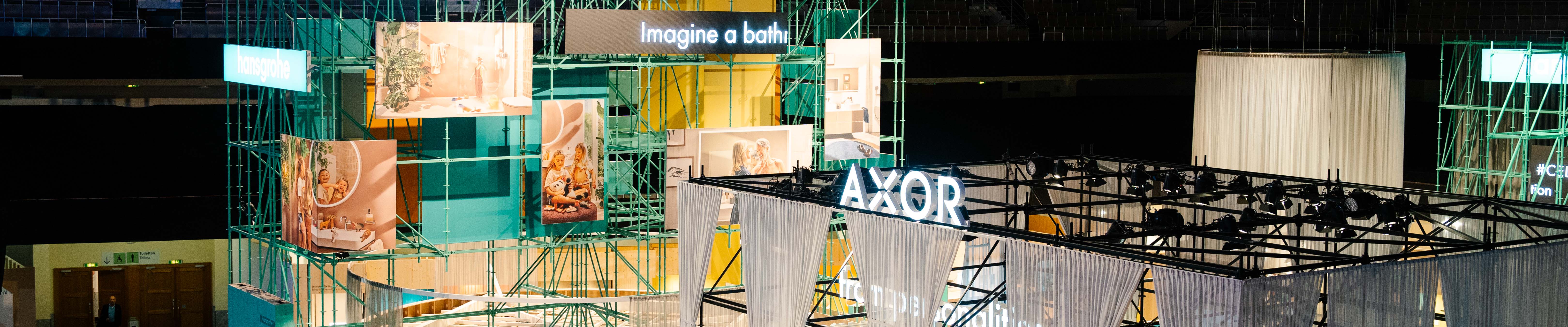 ISH trade fair booth 2023.