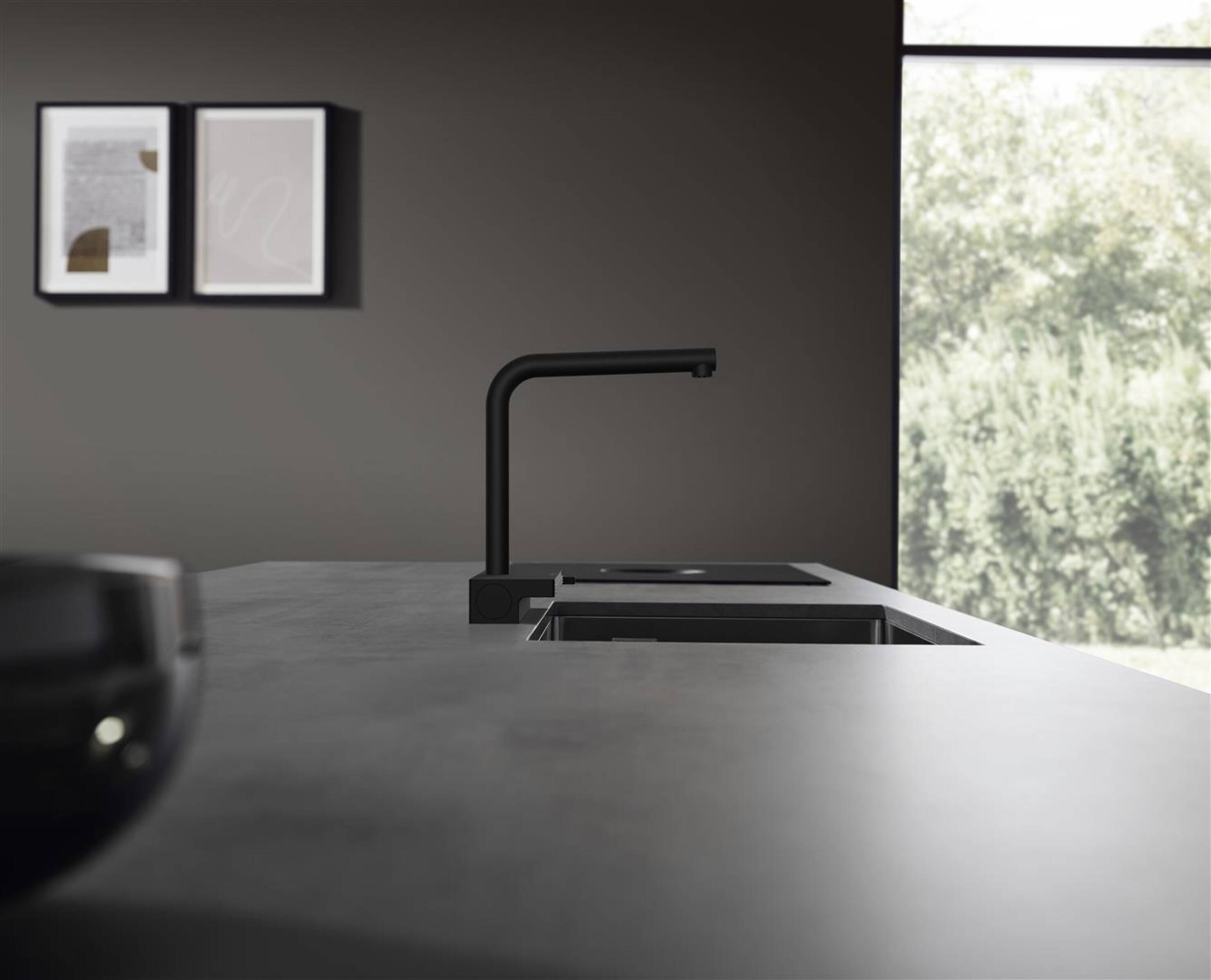 hansgrohe designkeukenmengkranen voor bovenkasten. hansgrohe designkeukenmengkranen voor bovenkasten.
