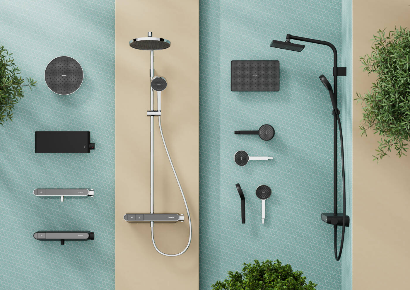 多样化 Activera驰悦Q 花洒系列。