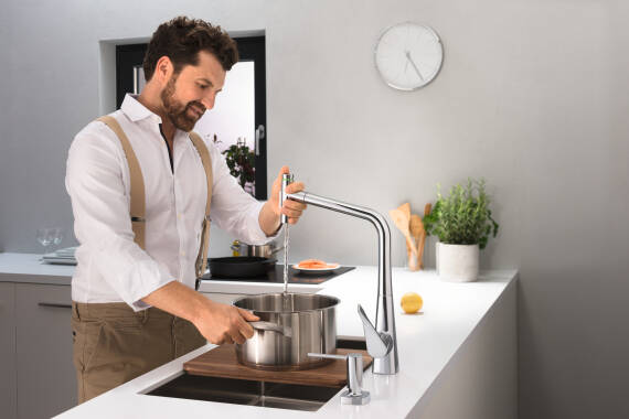 hansgrohe Bathroom Exhibition, Test Kitchen Faucets