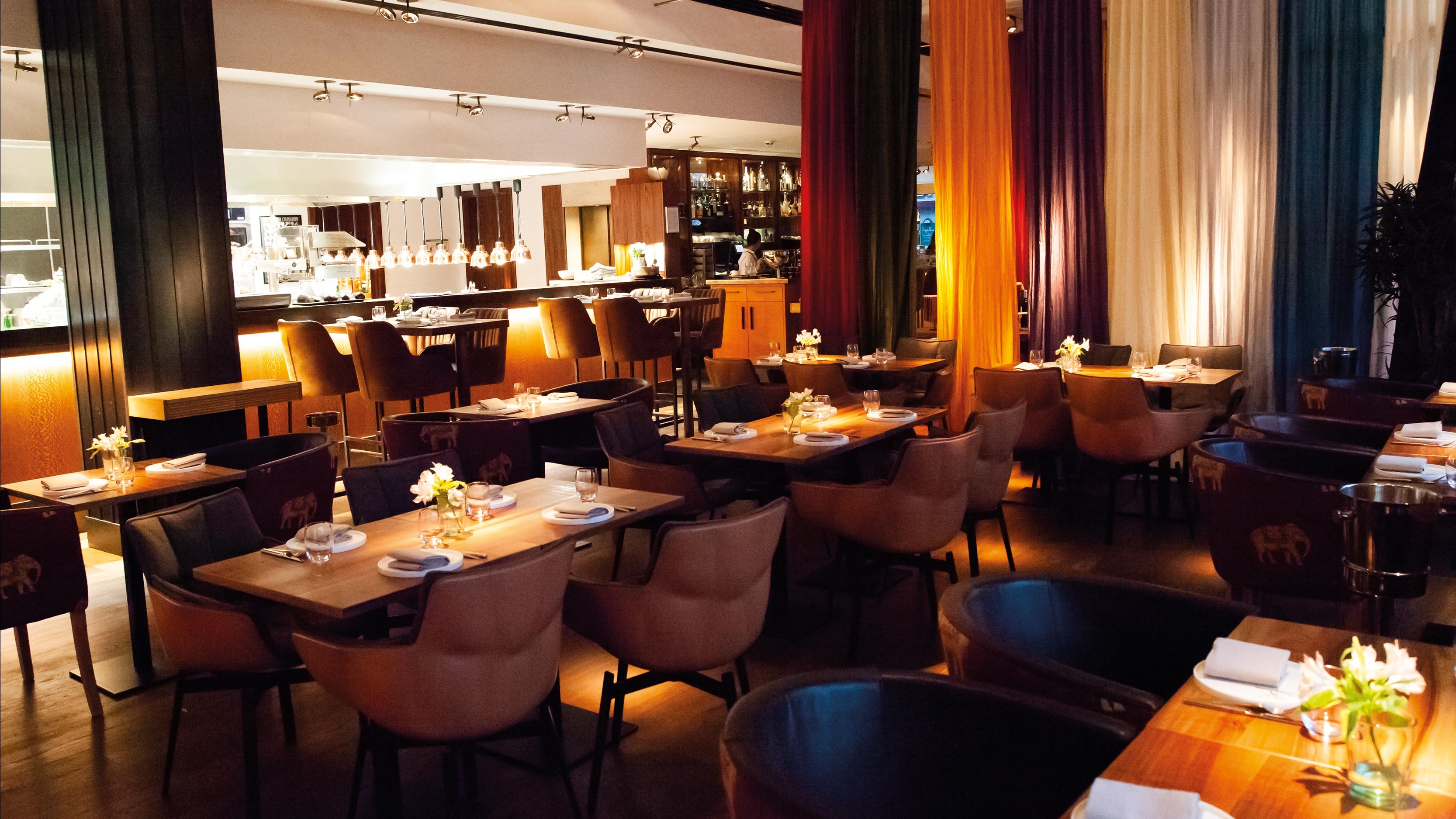 Espace public de l’hôtel Orania à Berlin Kreuzberg