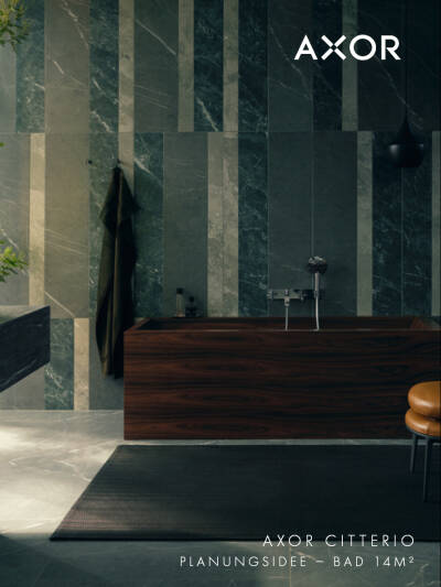 Link naar pdf met AXOR producten, badkamerschetsen en meer.