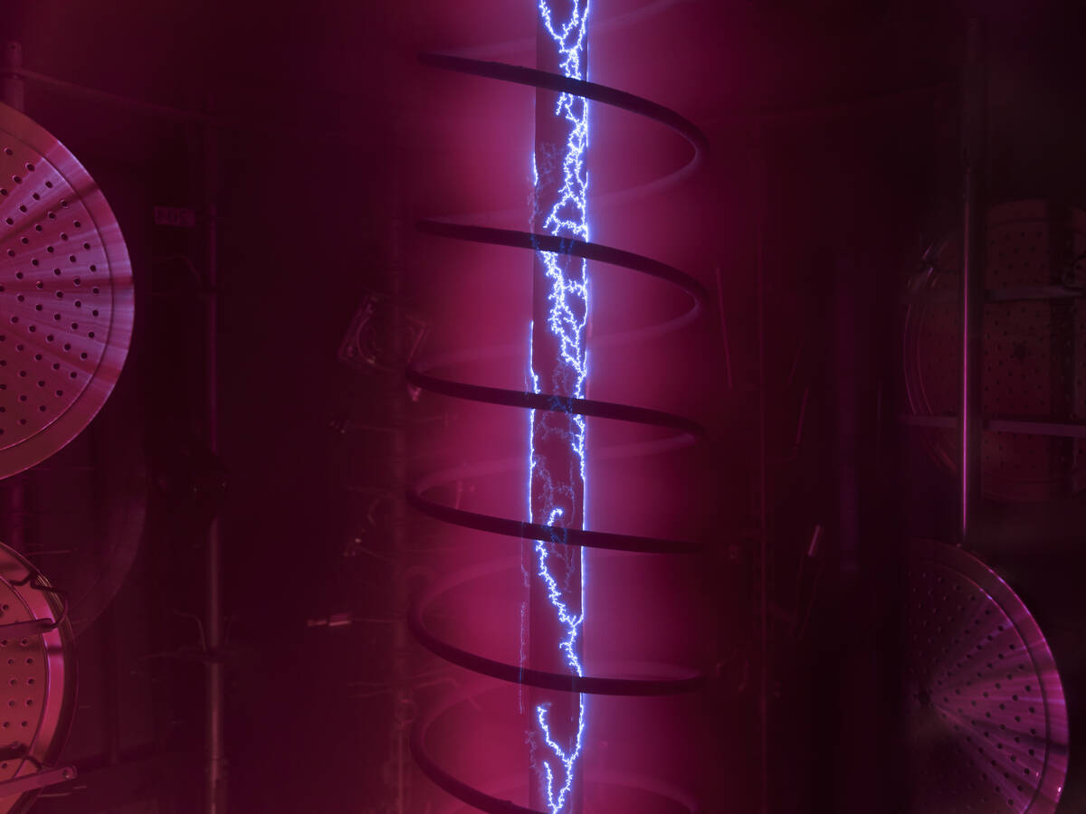 Physical vapor deposition in the faucet coating.