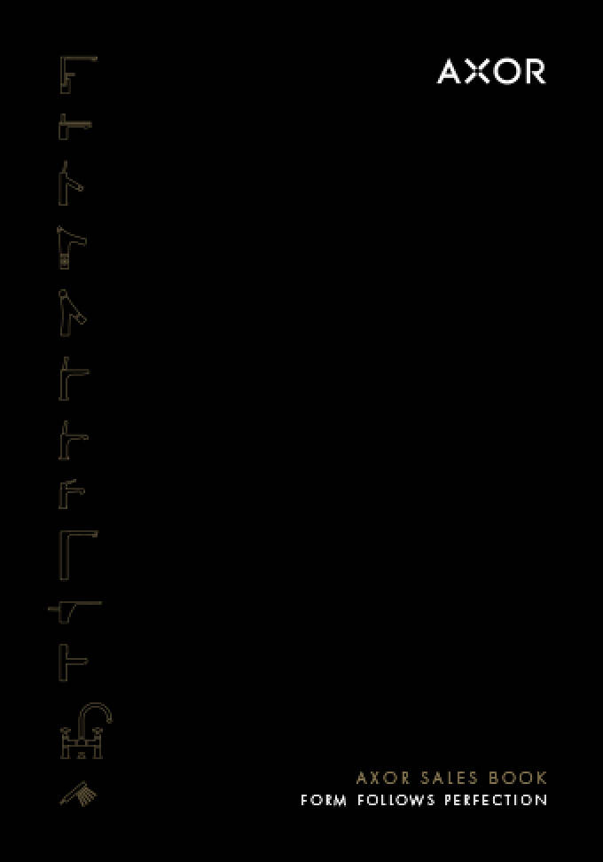 Verkoophandboek AXOR voor de badkamer en de keuken
