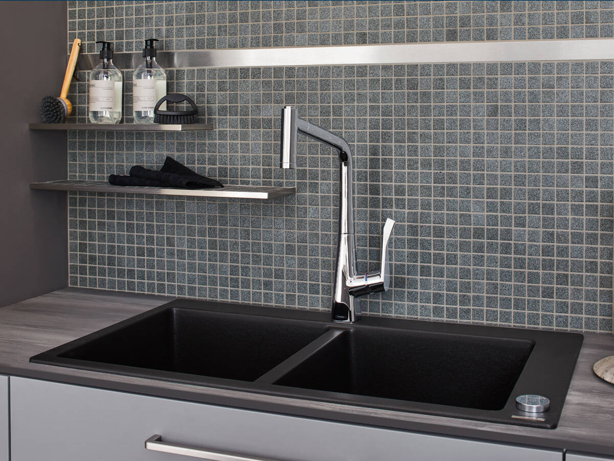 C51 F770 05 Sink Combination Puristic Kitchen In Anthracite Sink Ambiance 4x3 ?format=HBW7