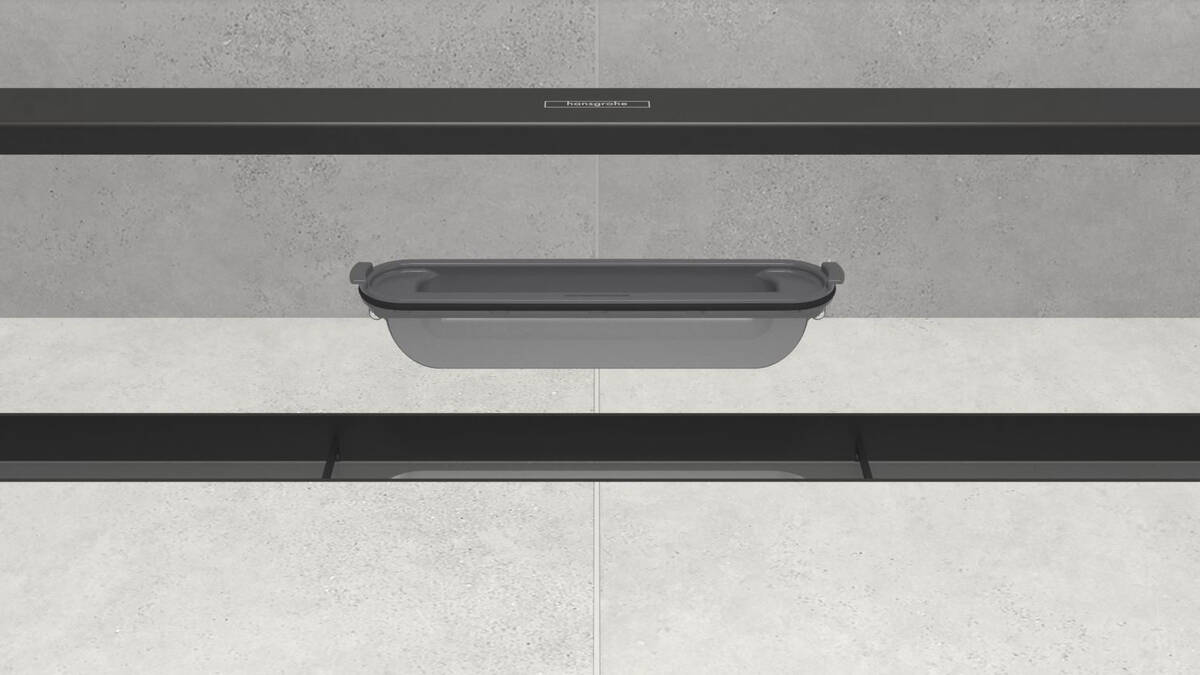 Dryphon effectively drains floor-level showers at high speed and capacity