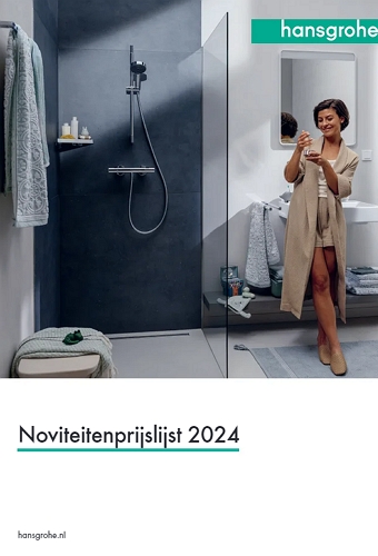 Thumbnail Noviteitenprijslijst hansgrohe 2024