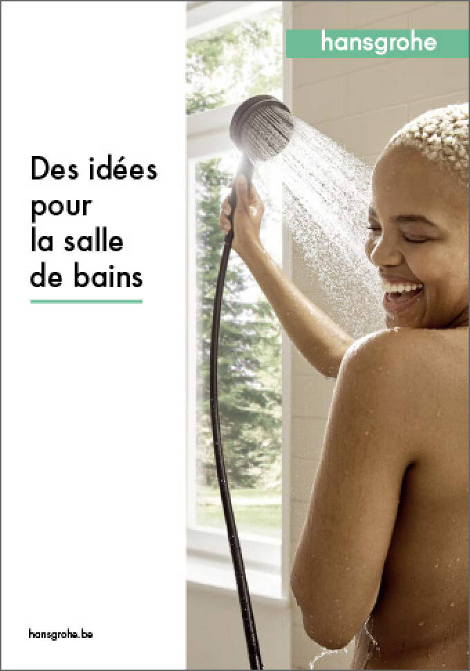 Couverture de la brochure Salle de bains hansgrohe 2022 : idées pour l'eau