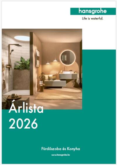 Hansgrohe Árlista 2026