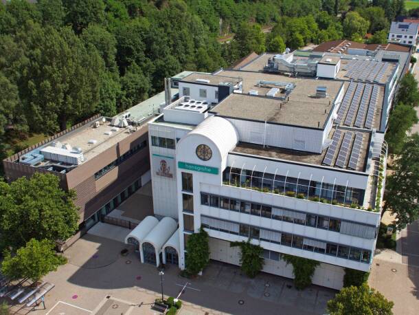 Firmensitz von Hansgrohe im Schwarzwald. Firmensitz von Hansgrohe im Schwarzwald.