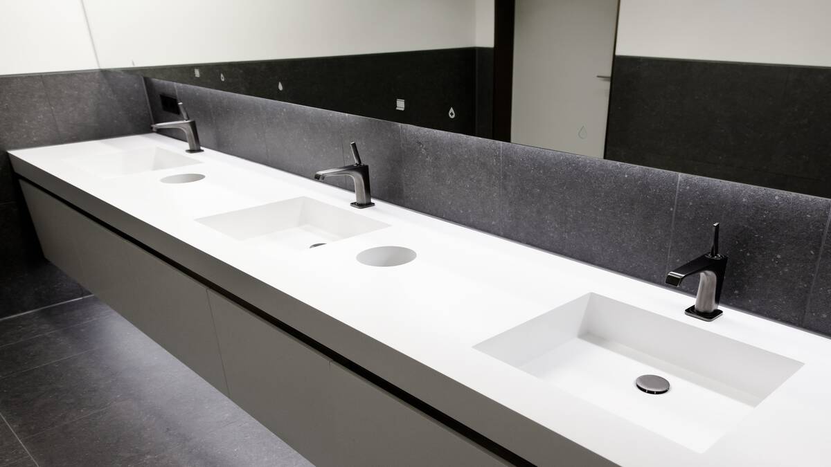 Luftopptak av Olympiaparken i München