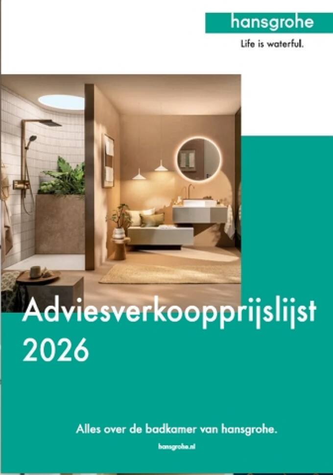 hansgrohe prijslijst