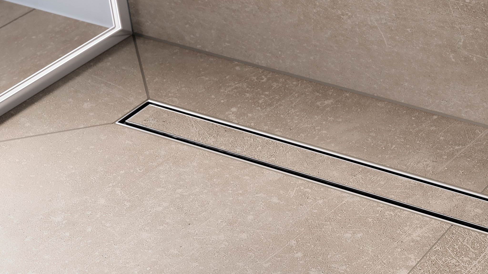 Shower channels shower drains for all bathrooms