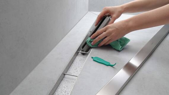 RainDrain Flex being opened.