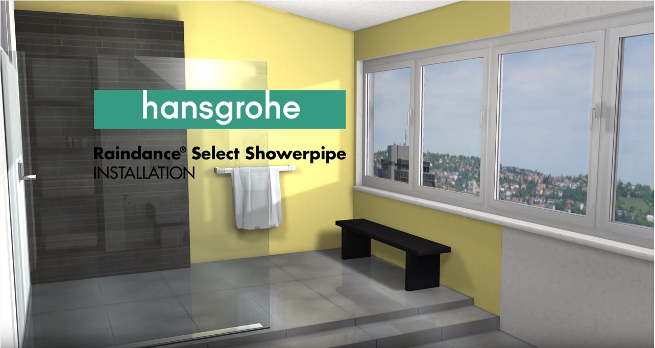 Raindance Select ShowerPiper instal