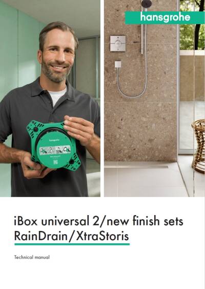 iBox 2, RainDrain and XtraStoris brochure cover