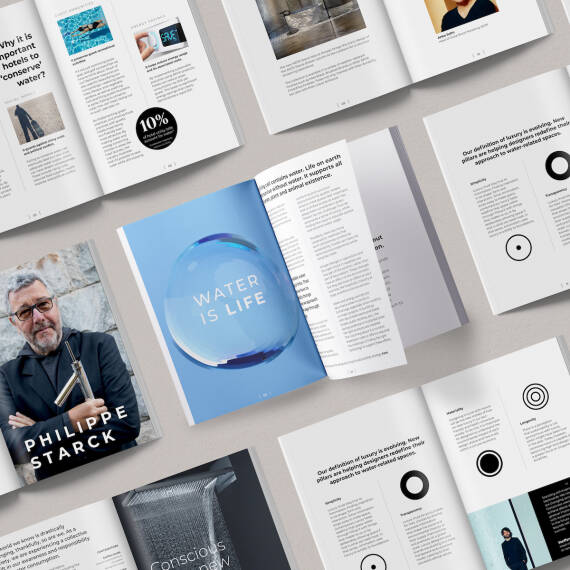 AXOR conscious shower designed by Philippe Starck