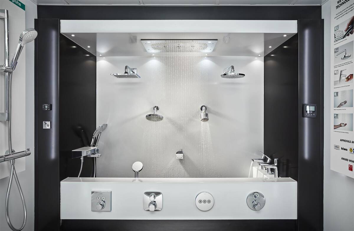 The Water Wagon Hansgrohe's mobile showroom