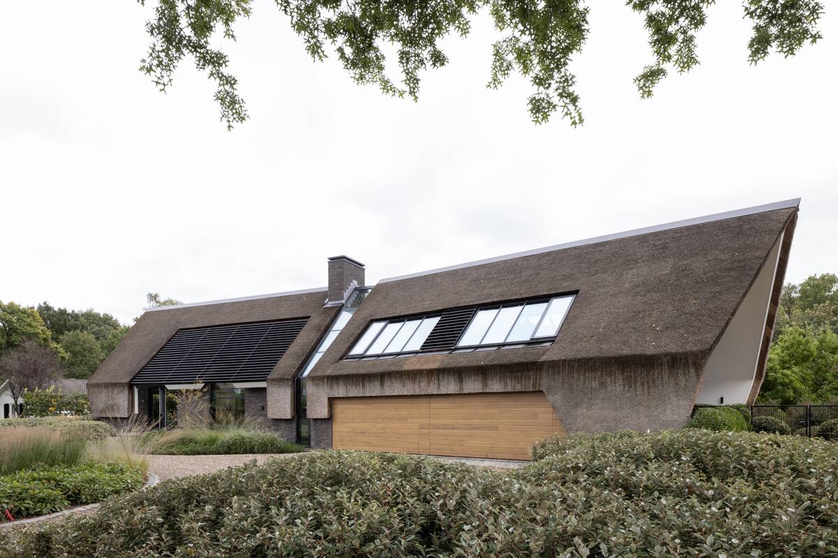 Buitenkant villa Brabant