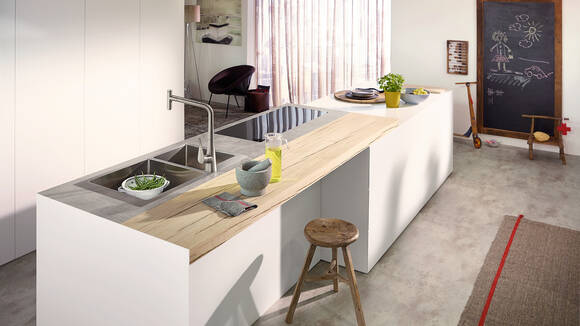 Kitchen products from hansgrohe.