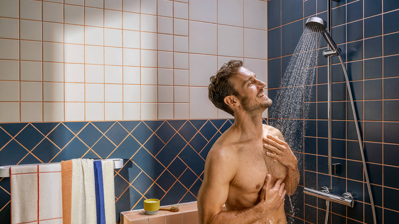 Activera doucheset met 90 cm lange glijstang.