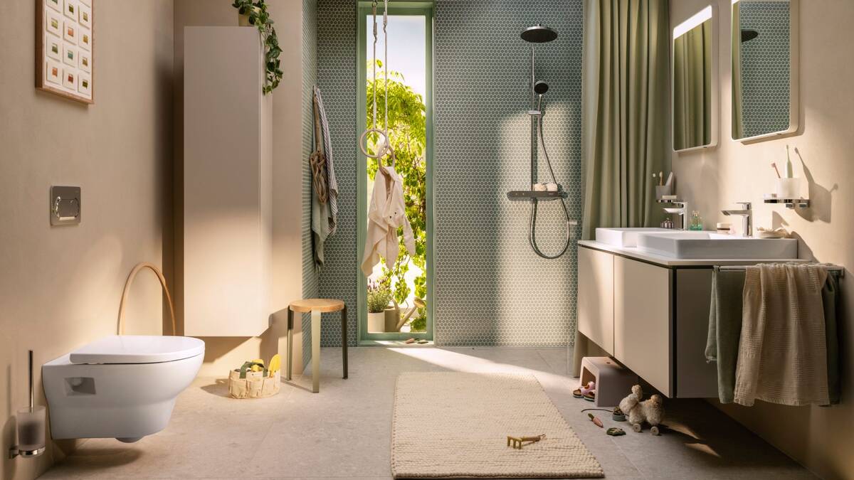 Traumbad mit hansgrohe gestaltet.