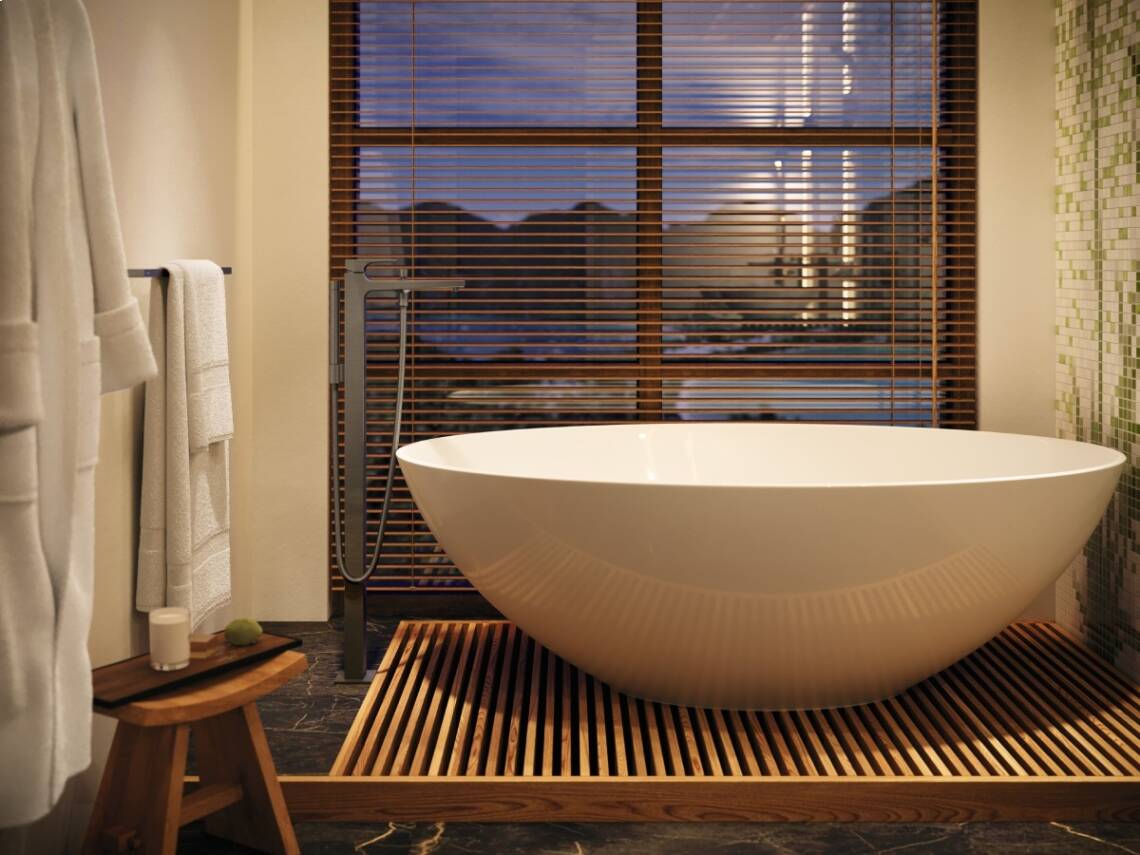hansgrohe Handtuchstange, Badewanne.