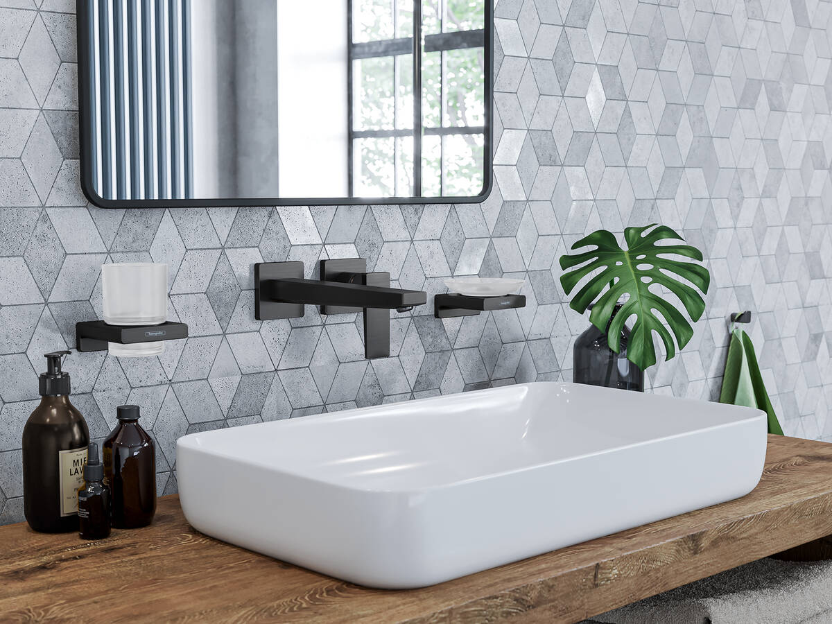 WallStoris, la nueva línea de accesorios para el almacenamiento en el baño  de hansgrohe