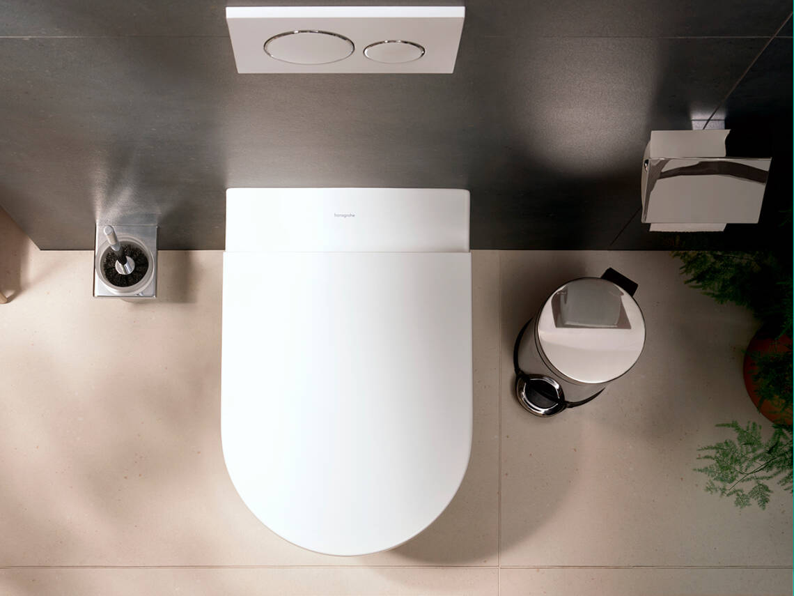 Doplňky hansgrohe AddStoris Q u WC.