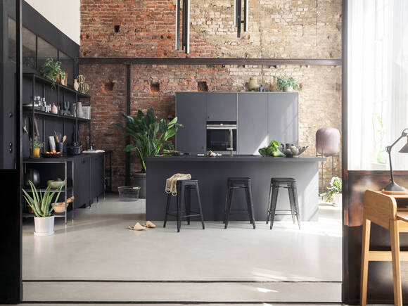 Cuisine moderne en îlot, Aqittura M91.