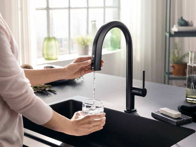 Grifo monomando fregadero integrado osmosis DESIGN - La fontanería en casa