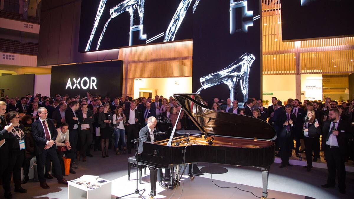 AXOR experiences in perfection. At trade fairs and events.