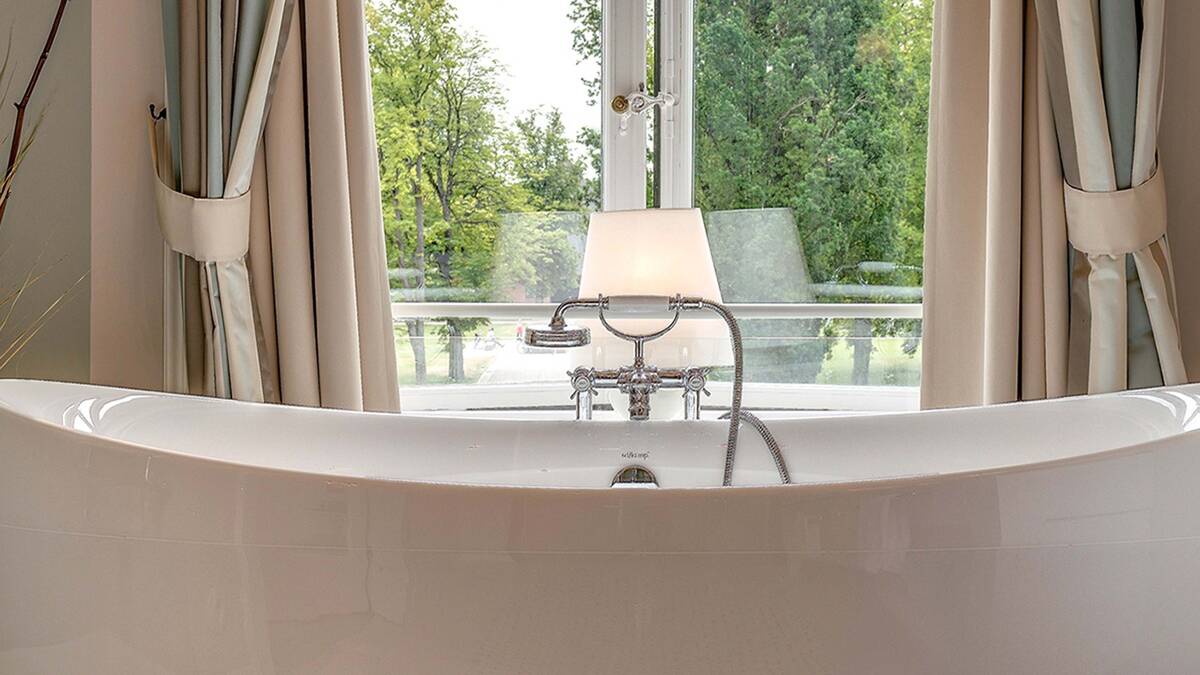 AXOR Montreux Armaturen im Luxusresort Weissenhaus.