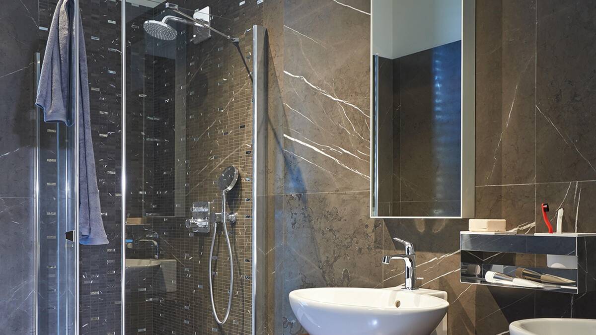 AXOR baderomsarmaturer i luksusleilighetene i Milano.