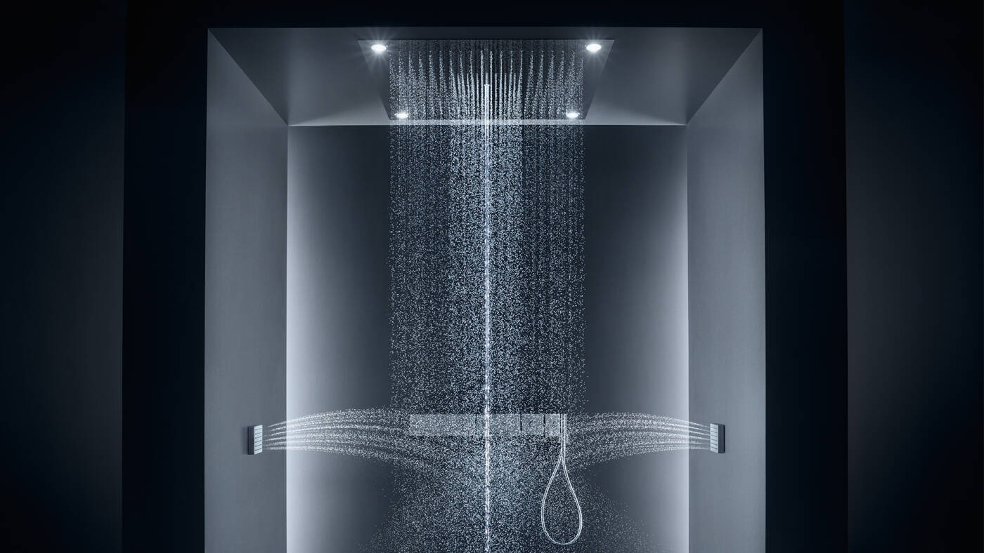 Tegenslag Gooey werkzaamheid AXOR Showers – Wall and ceiling mount | Hansgrohe Pro INT