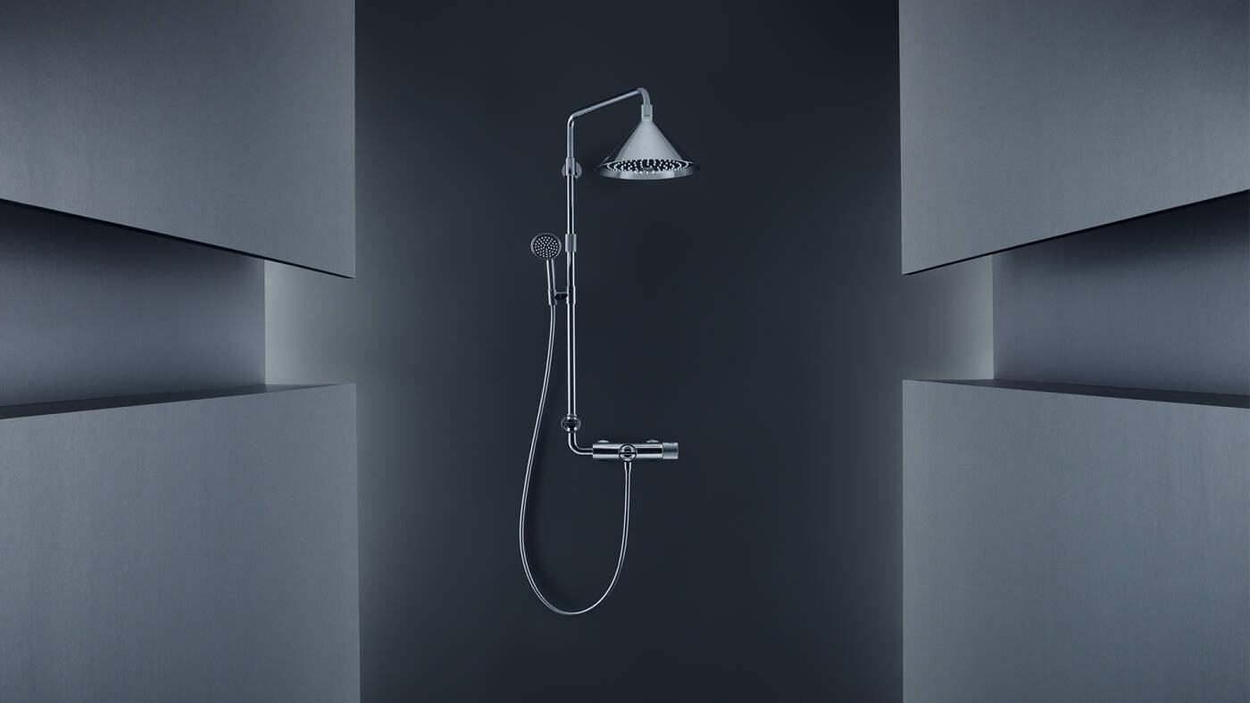 Hansgrohe AXOR flexible de douche 1,60 m avec régulateur de volume,  Coloris: chrome - 28128000