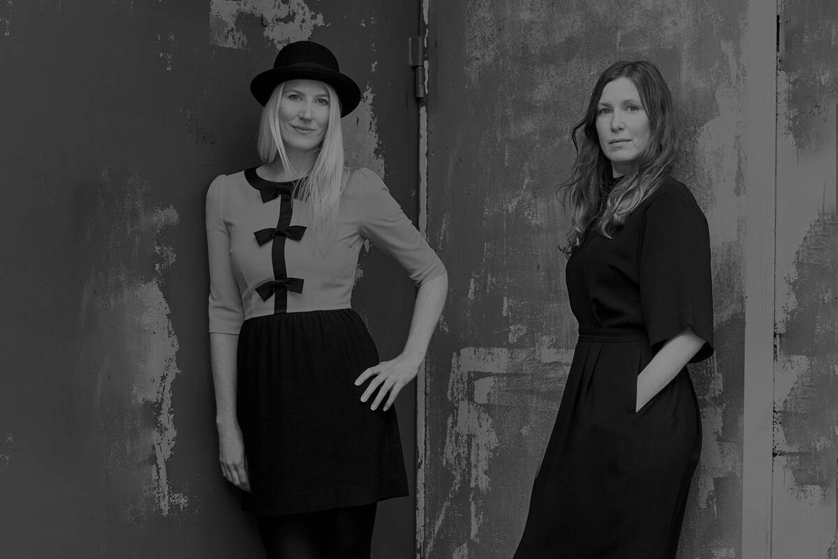 Anna Lindgren e Sofia Lagerkvist di Front Design.