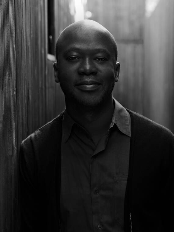 Designer David Adjaye. Designer David Adjaye.
