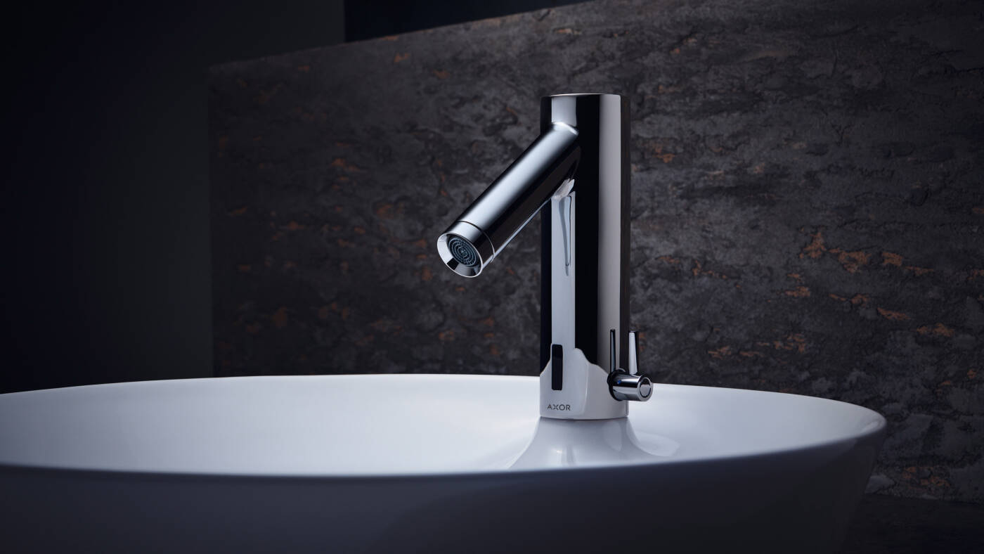 hansgrohe Mitigeurs de lavabo: Talis E, Robinet temporisé 110 pour eau  froide ou prémitigé sans vidage, N° article 71719000