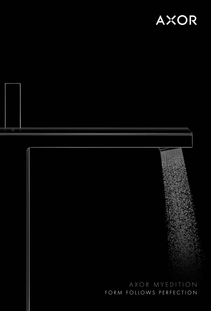 Cover page of the AXOR MyEdition collection brochure.