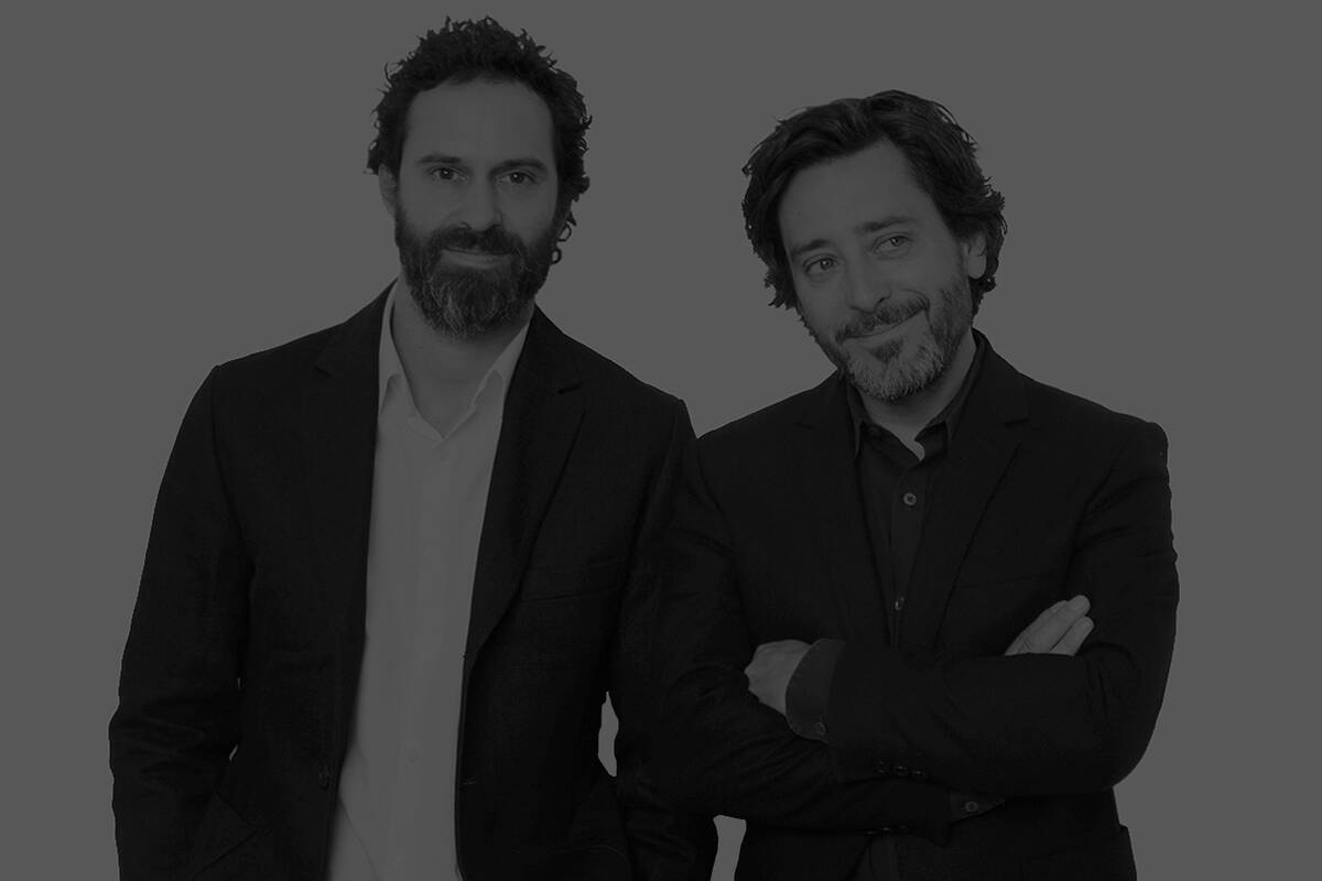 De gerenommeerde designers Edward Barber en Jay Osgerby.