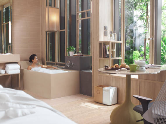 Luxussuite mit wohnlichem Charakter. Luxussuite mit wohnlichem Charakter.