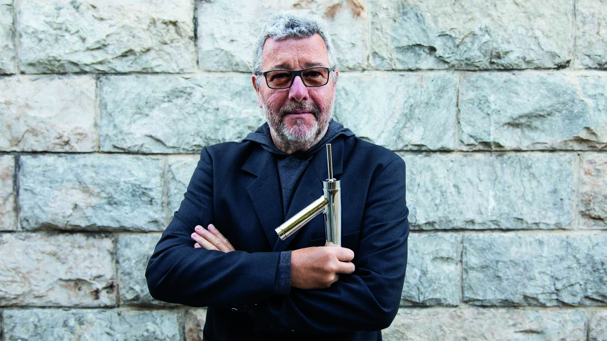Philippe Starck with his collection: AXOR Starck.