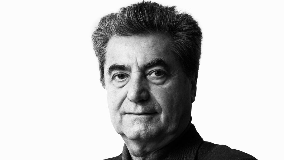 Der bekannte Architekt und Designer Antonio Citterio.